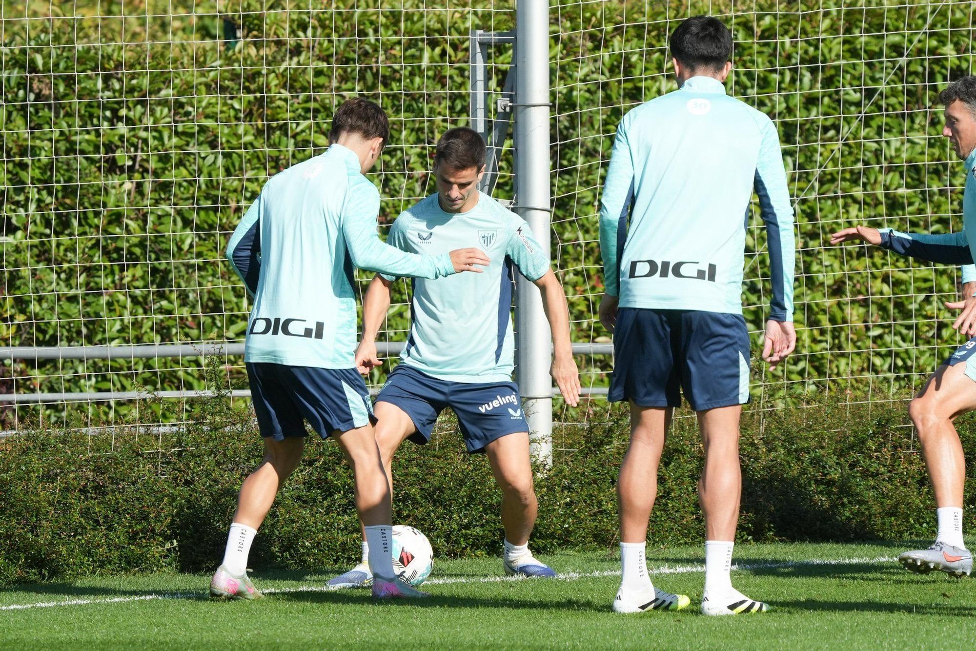 Entrenamiento del Athletic en Lezama