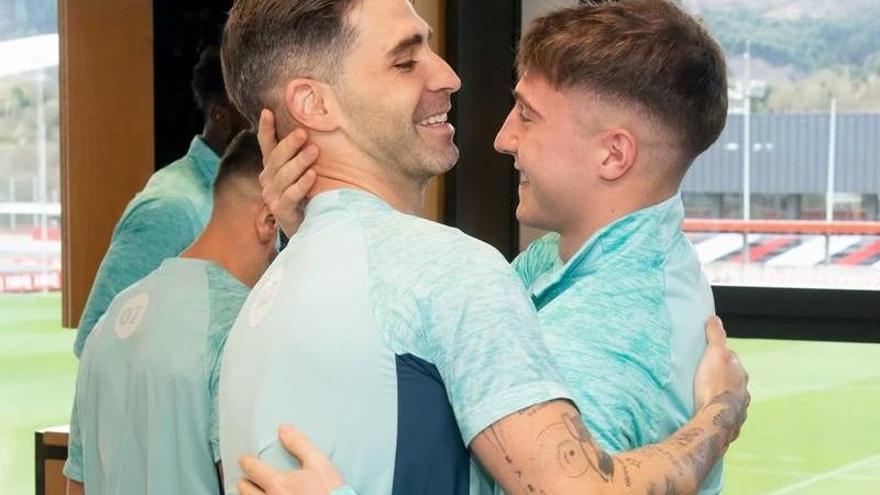Así ha recibido el vestuario del Athletic a Yeray en su vuelta a los entrenamientos