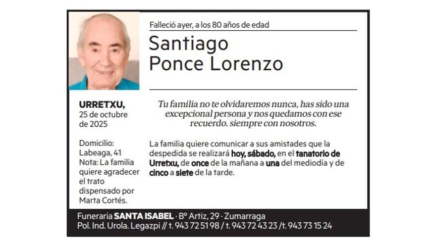Santiago Ponce Lorenzo