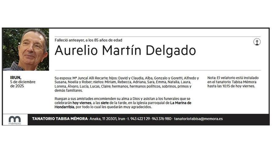 AURELIO MARTIN DELGADO