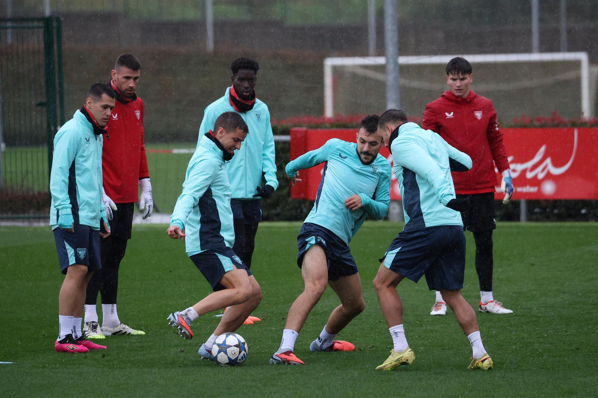 Entrenamiento del Athletic en Lezama