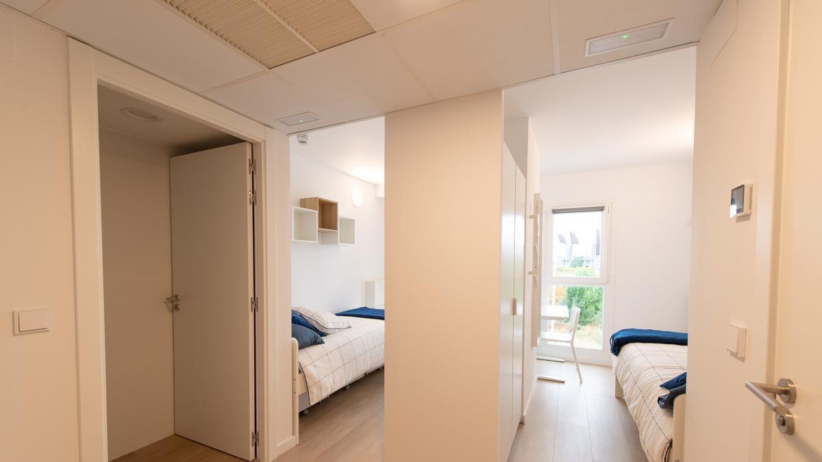 Imagen del interior de la residencia