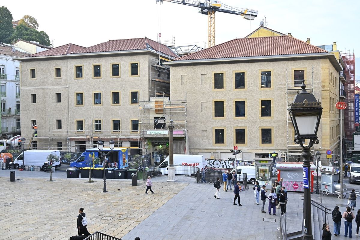 El Museo Vasco de Bilbao estrena fachada