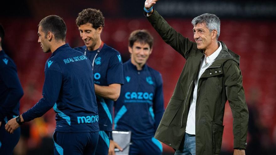 Imanol: "De lo que vivimos es de la Liga"