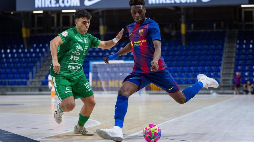Osasuna Magna hace lo que puede ante el Barça