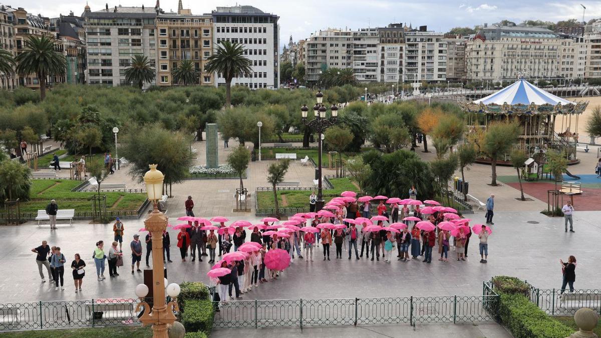 Donostia celebra el Día Internacional del Cáncer de Mama