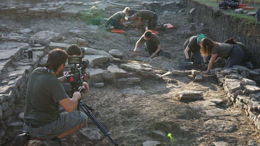 Continúa el rodaje de &#039;Eraukon&#039;, el documental sobre la Mano de Irulegi
