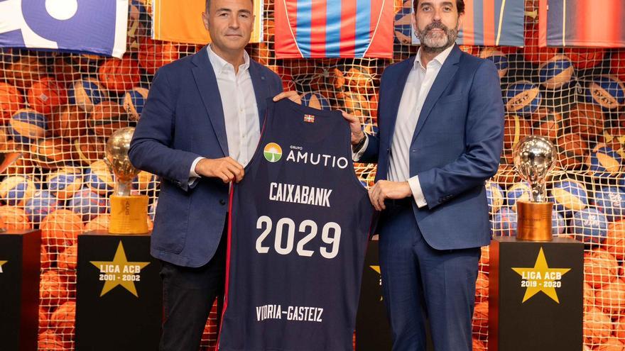 CaixaBank renueva como patrocinador oficial de Baskonia hasta 2029