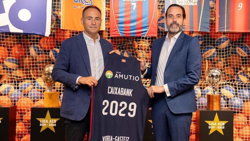 CaixaBank renueva como patrocinador oficial de Baskonia hasta 2029