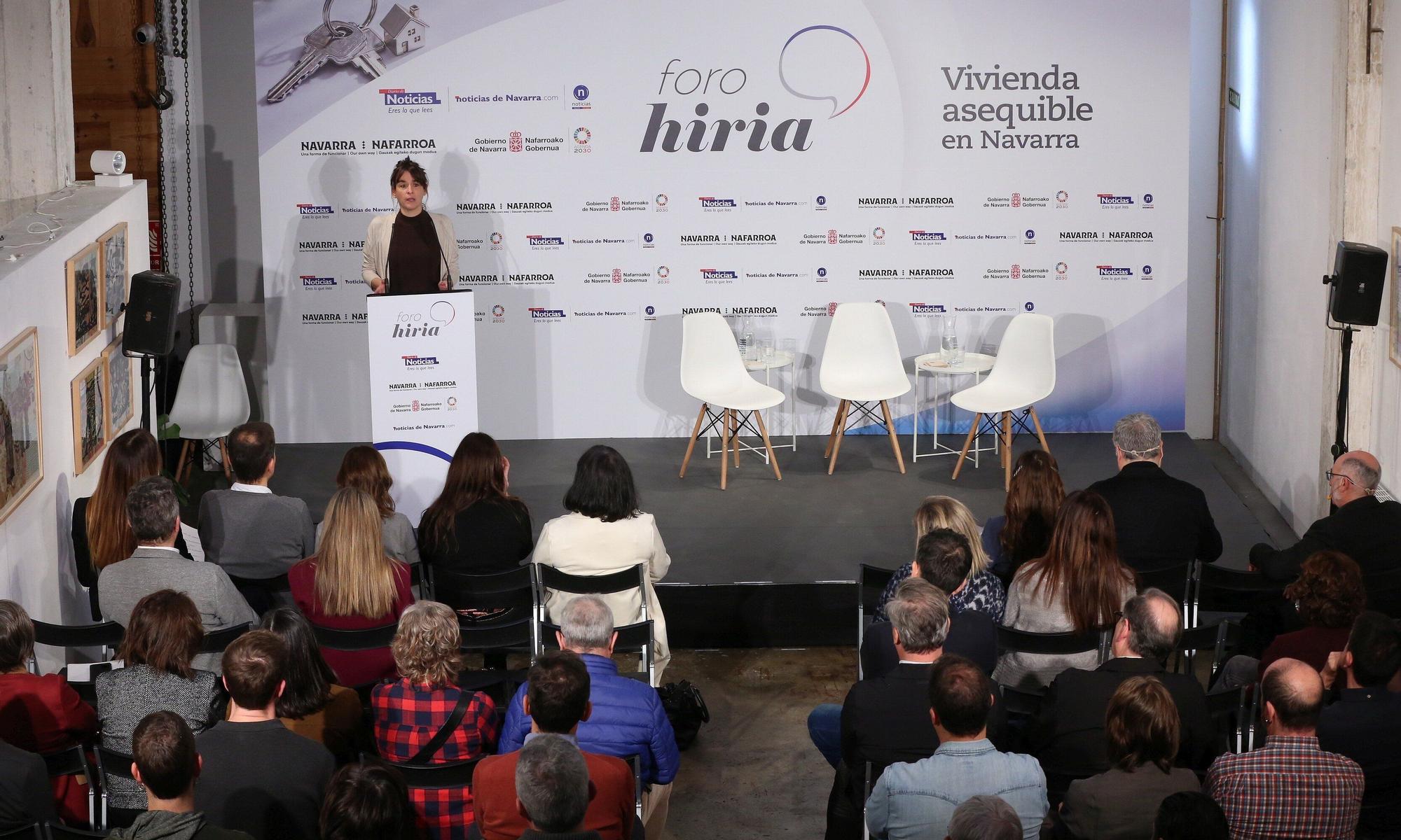 Fotos del Foro Hiria 'Vivienda asequible'