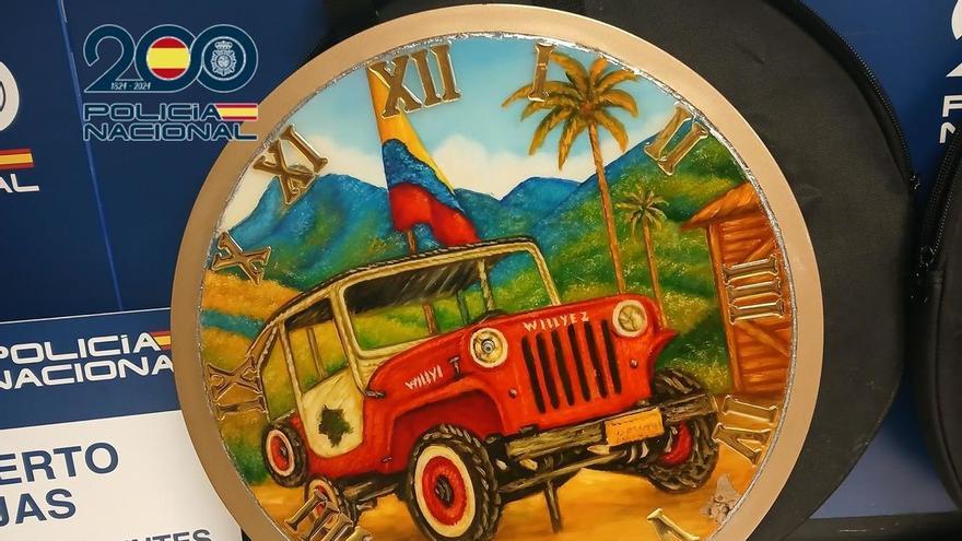 Dos relojes y seis kilos de cocaína: detenida en pleno control de equipaje