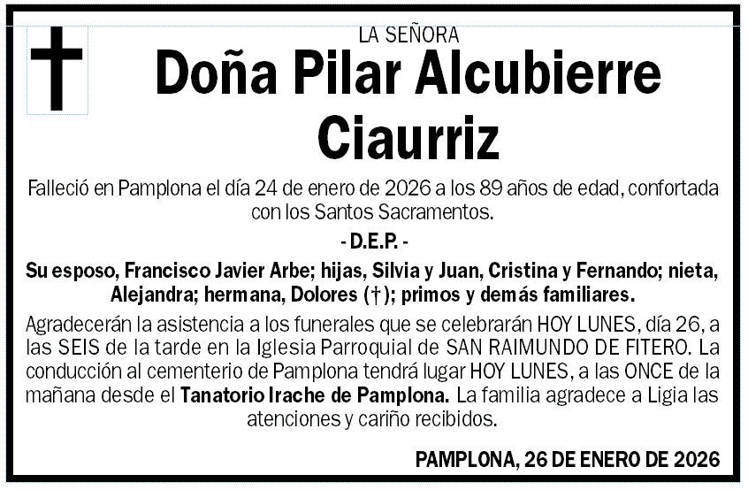 Pilar Alcubierre Ciaurriz