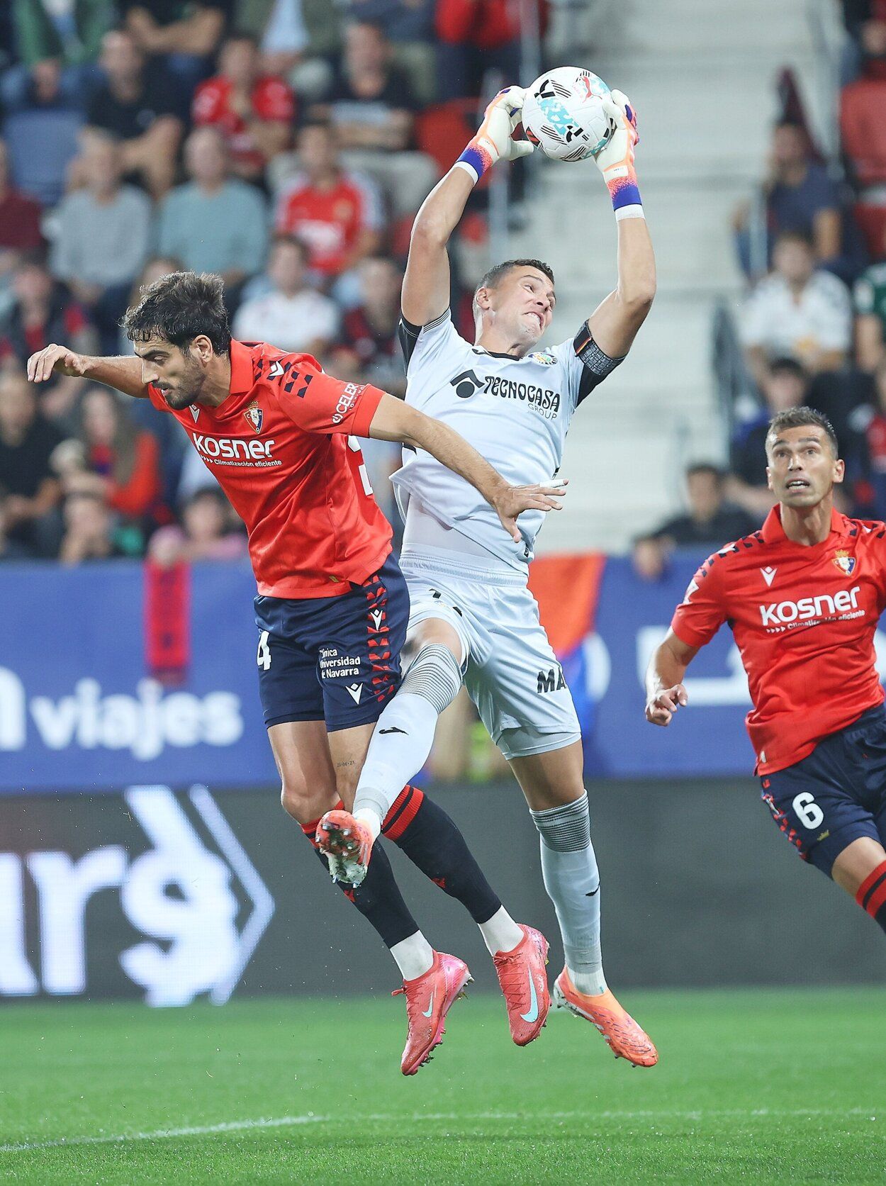 Fotos del Osasuna-Getafe en El Sadar
