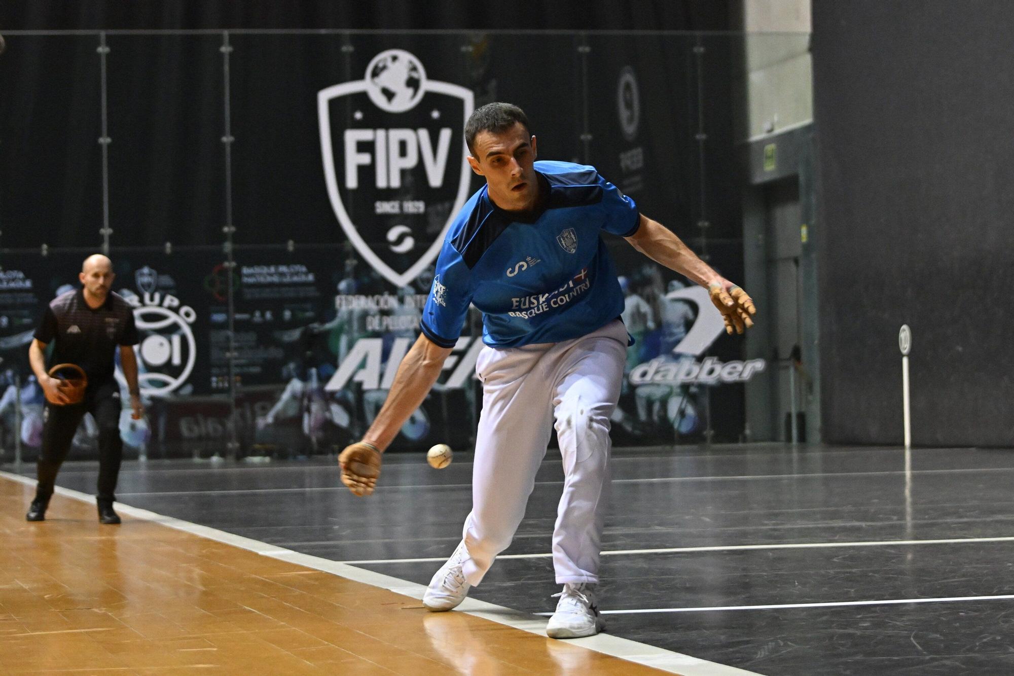 En imágenes: Lizeaga supera a Arribillaga en la final de la Liga de Naciones de mano individual