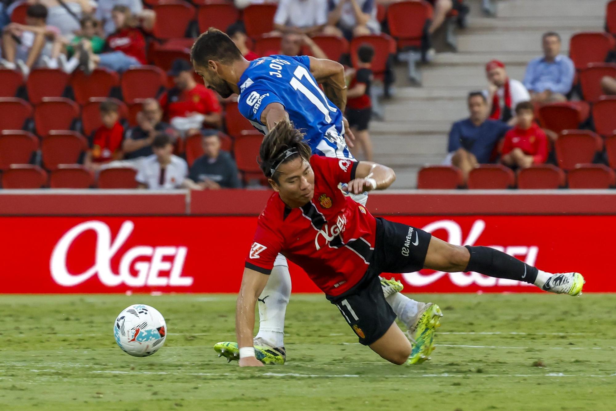 En imágenes: El Alavés pierde ante el Mallorca en Son Moix