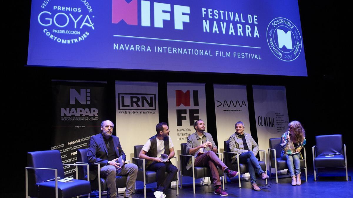 Acto de inauguración del Navarra International Film Festival 2024