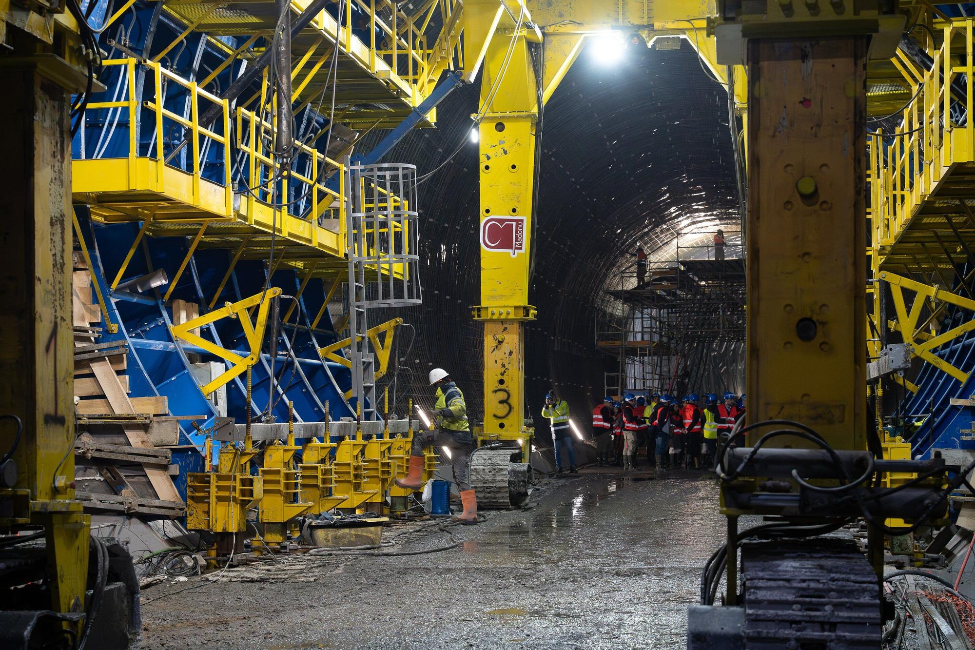 En imágenes: así es el tanque de tormentas de Galindo en Sestao