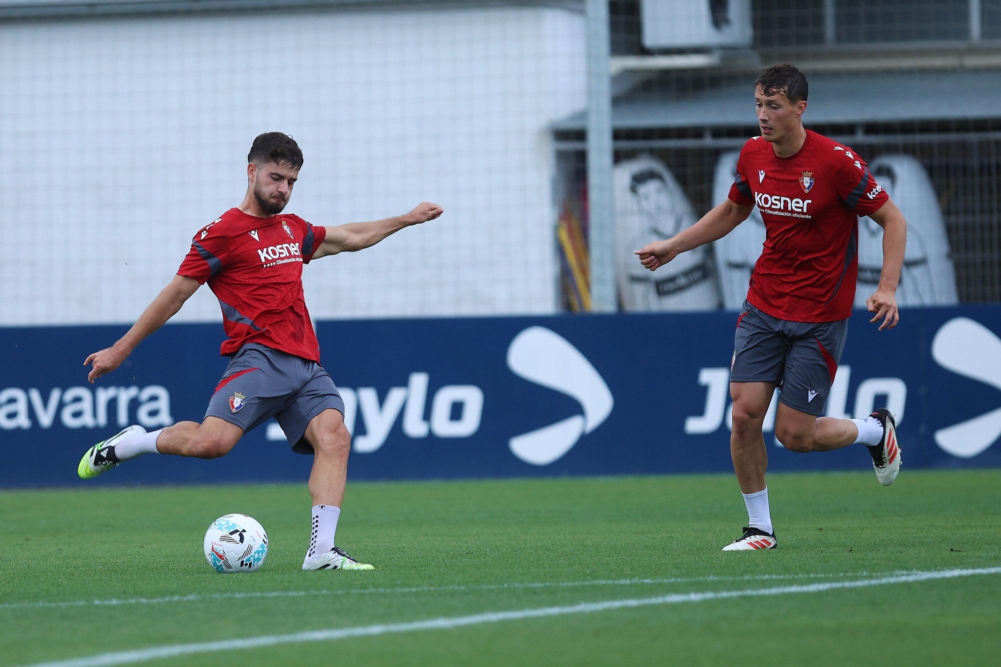 Fotos del entrenamiento de Osasuna (21/08/2025)