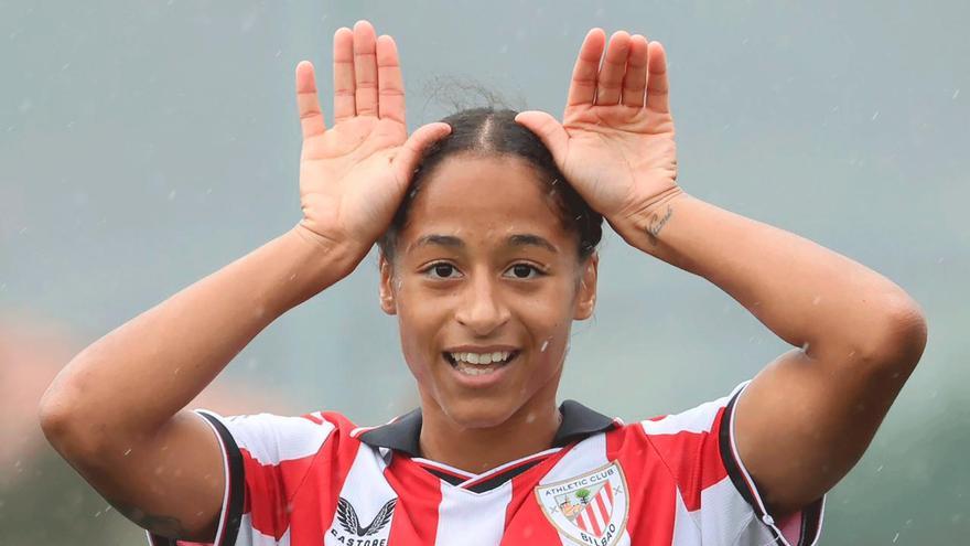 Thais Pargaray, jugadora del Athletic, convocada por Guinea Ecuatorial
