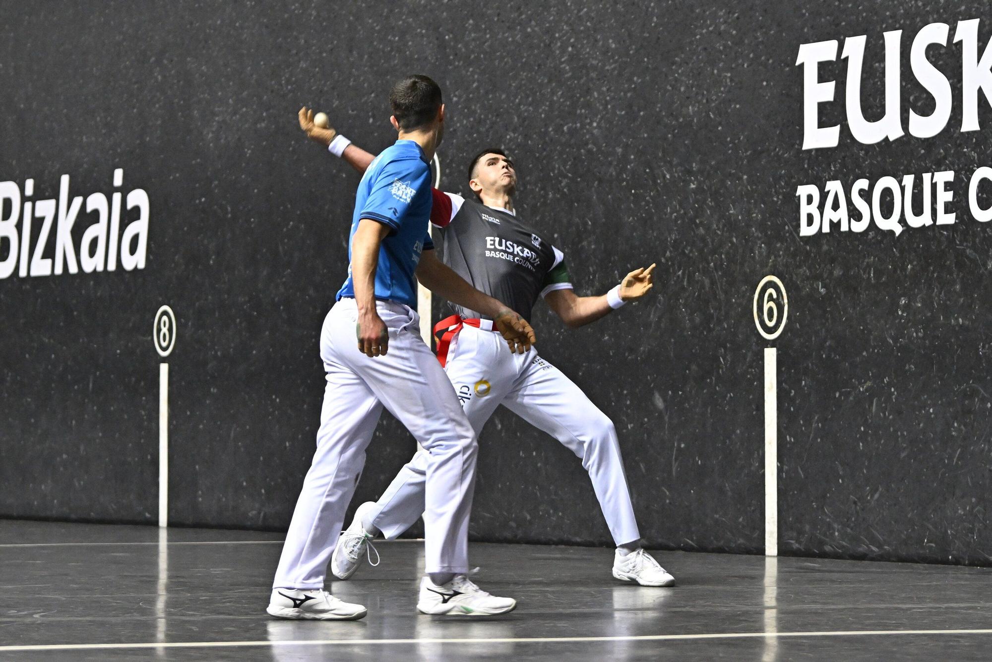 En imágenes: Lizeaga supera a Arribillaga en la final de la Liga de Naciones de mano individual