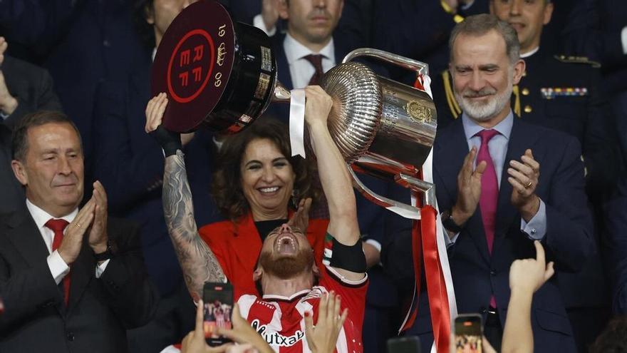 Muniain, emocionado: "Nos quitamos una losa muy grande"