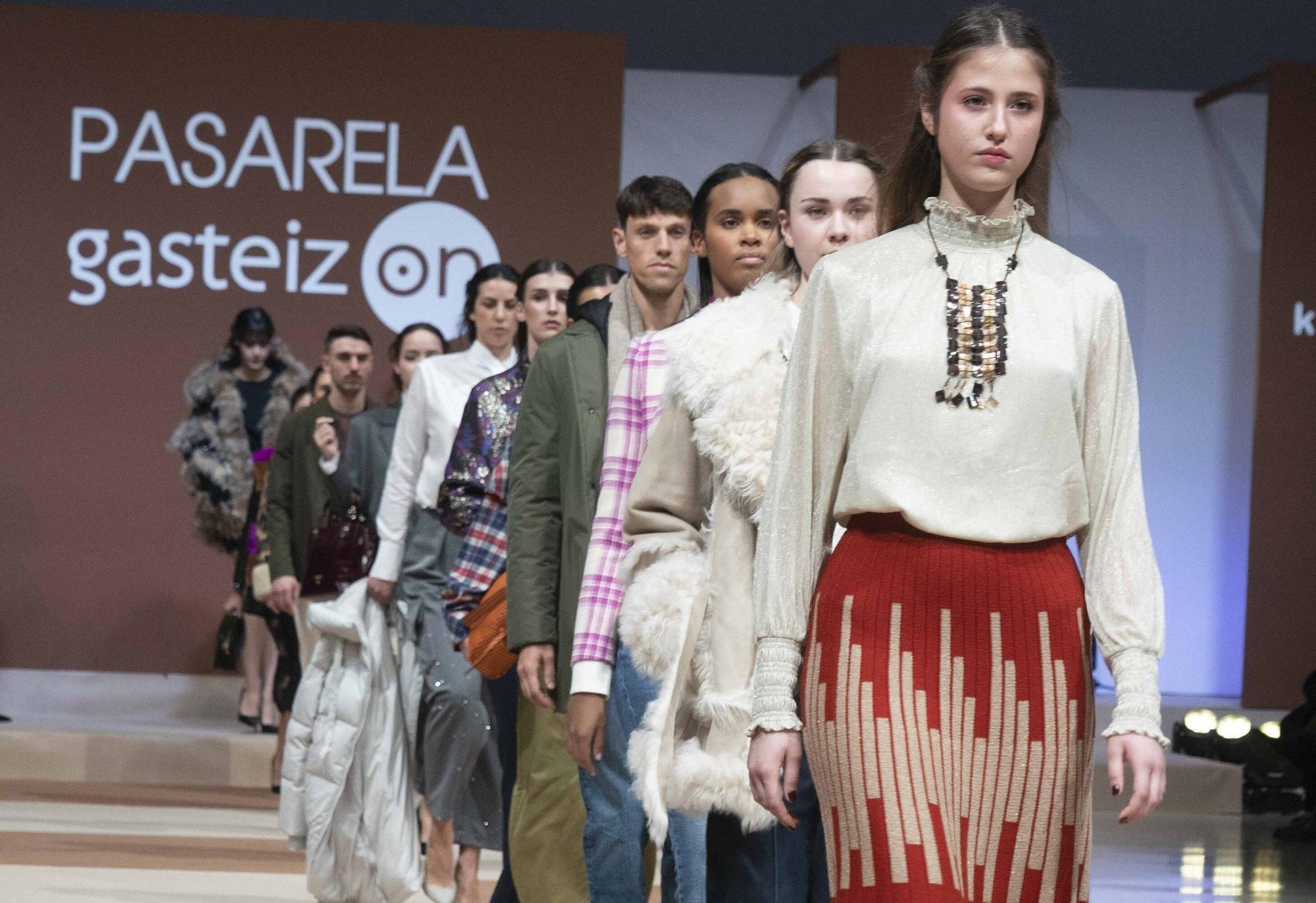 En imágenes: La 47 edición de la Pasarela otoño-invierno de Gasteiz On se despide