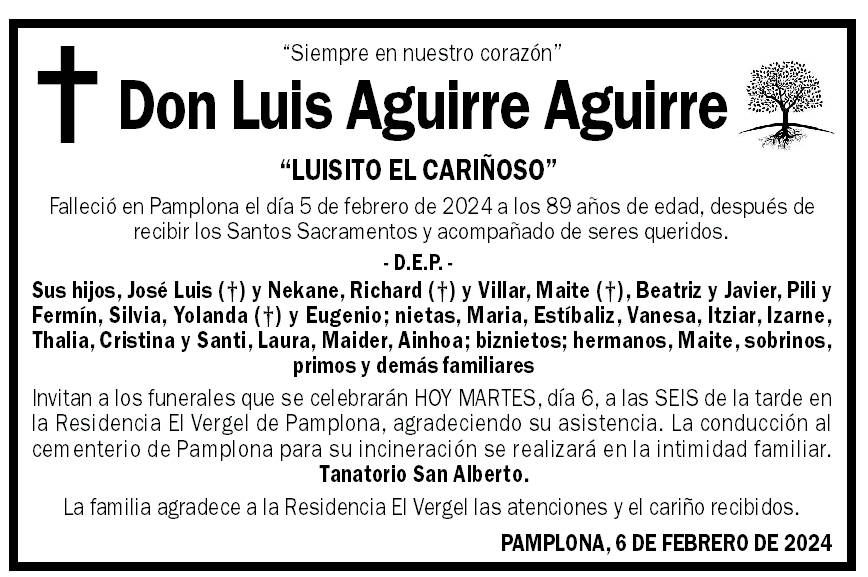 Luis Aguirre Aguirre