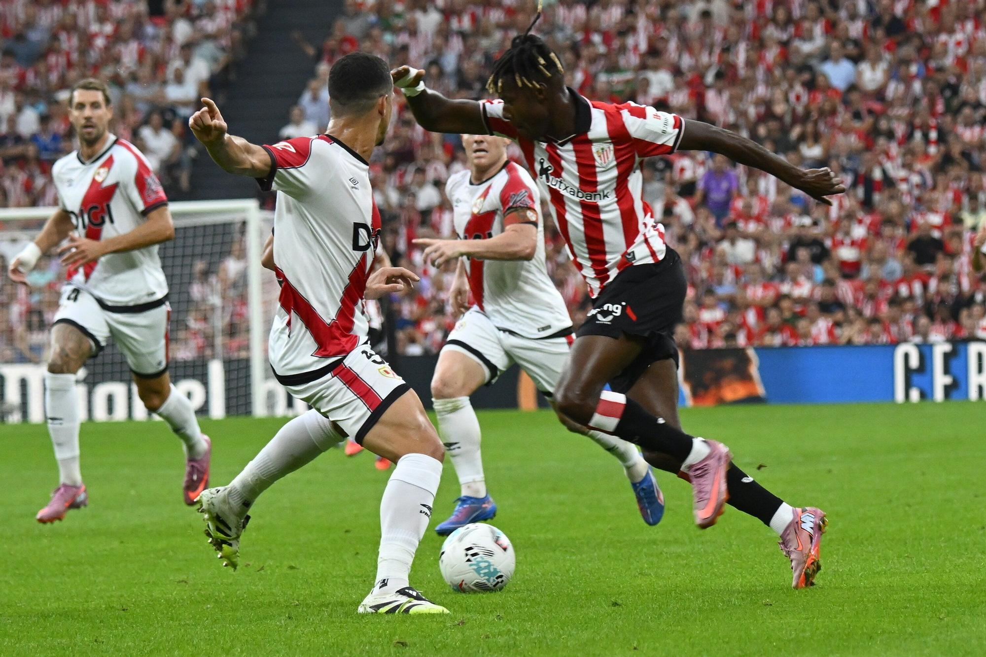 El Athletic - Rayo Vallecano, en imágenes