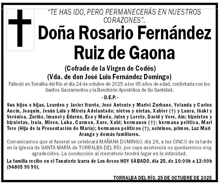 Rosario Fernández Ruiz de Gaona