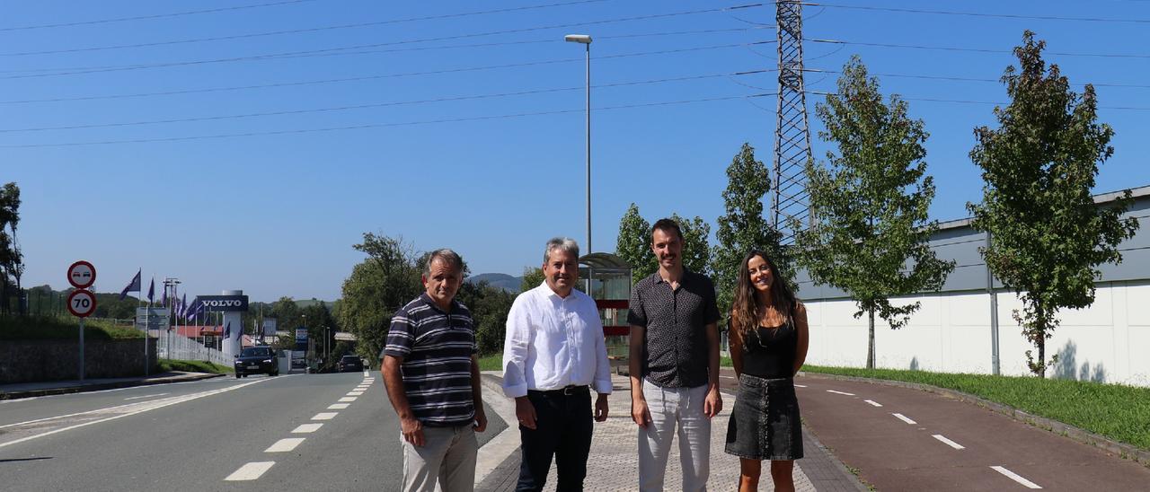 Firman un acuerdo para impulsar el nuevo vial de Galarreta