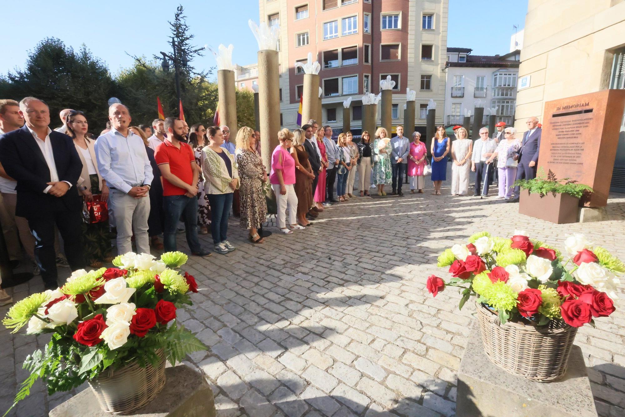 En imágenes: Álava homenajea a todas las personas represaliadas por la dictadura