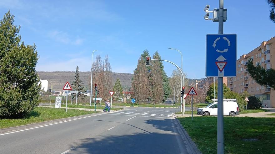 Nuevo 'Foto-Rojo' en la calle Bizkarmendia de Burlada, con multas desde este lunes