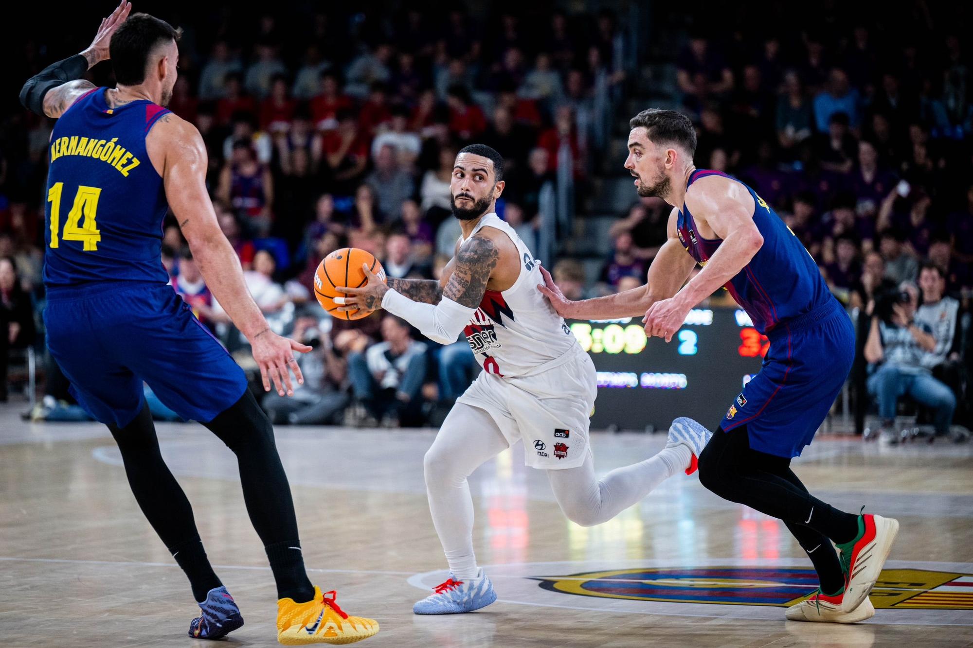 En imágenes: Barça 91 - 83 Baskonia