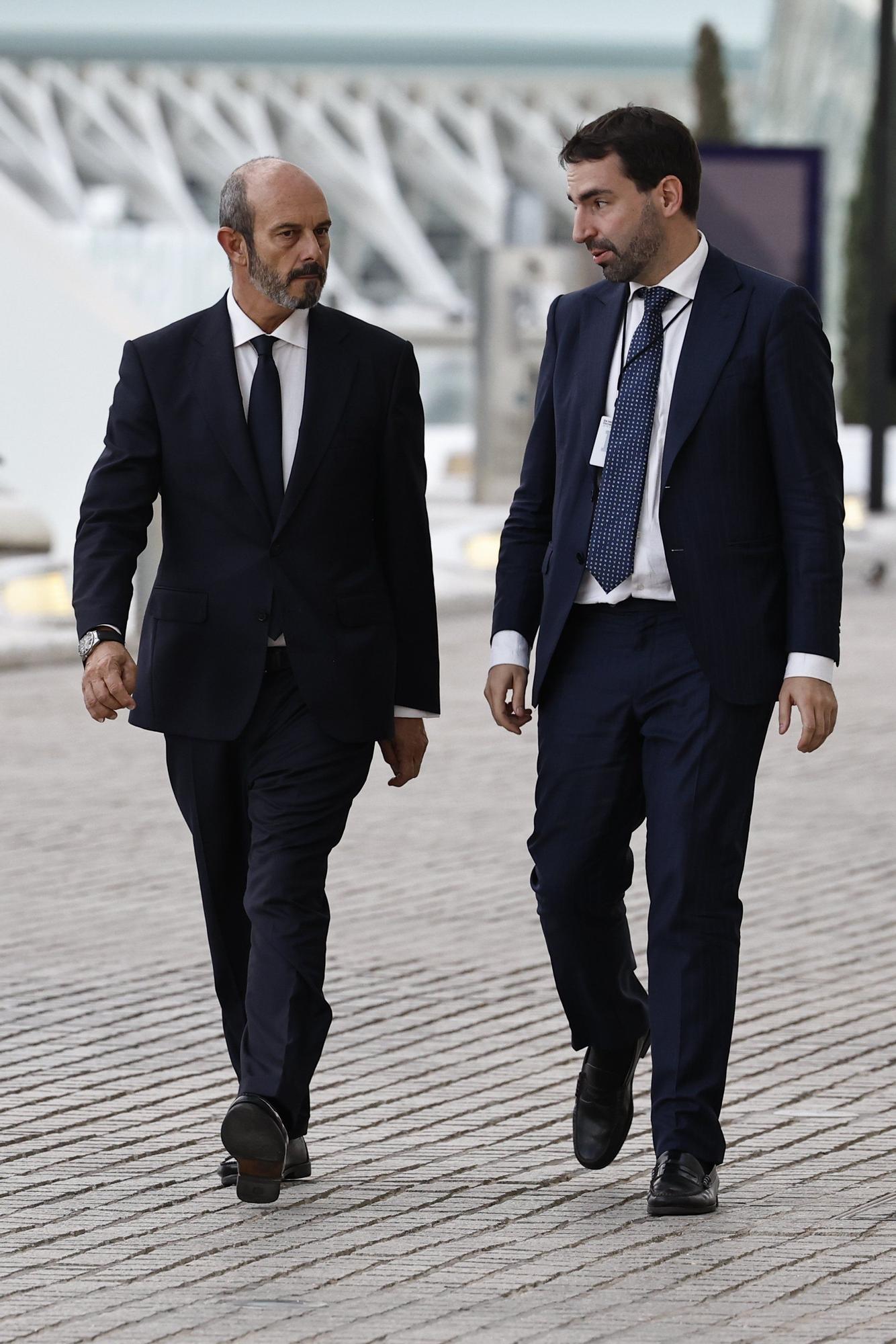 Comienzan a llegar los asistentes al funeral de Estado para las víctimas de la dana