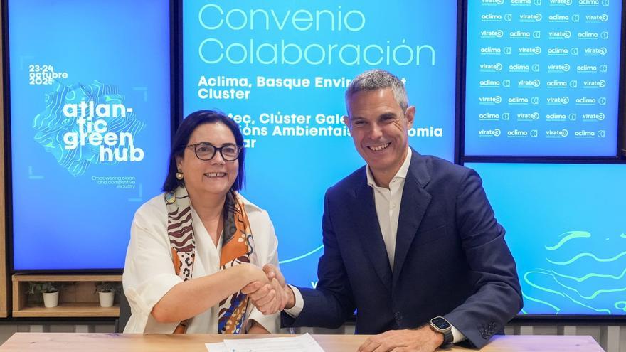 Euskadi y Galicia firman un convenio para consolidar &quot;el liderazgo del Eje Atlántico&quot; en materia medioambiental