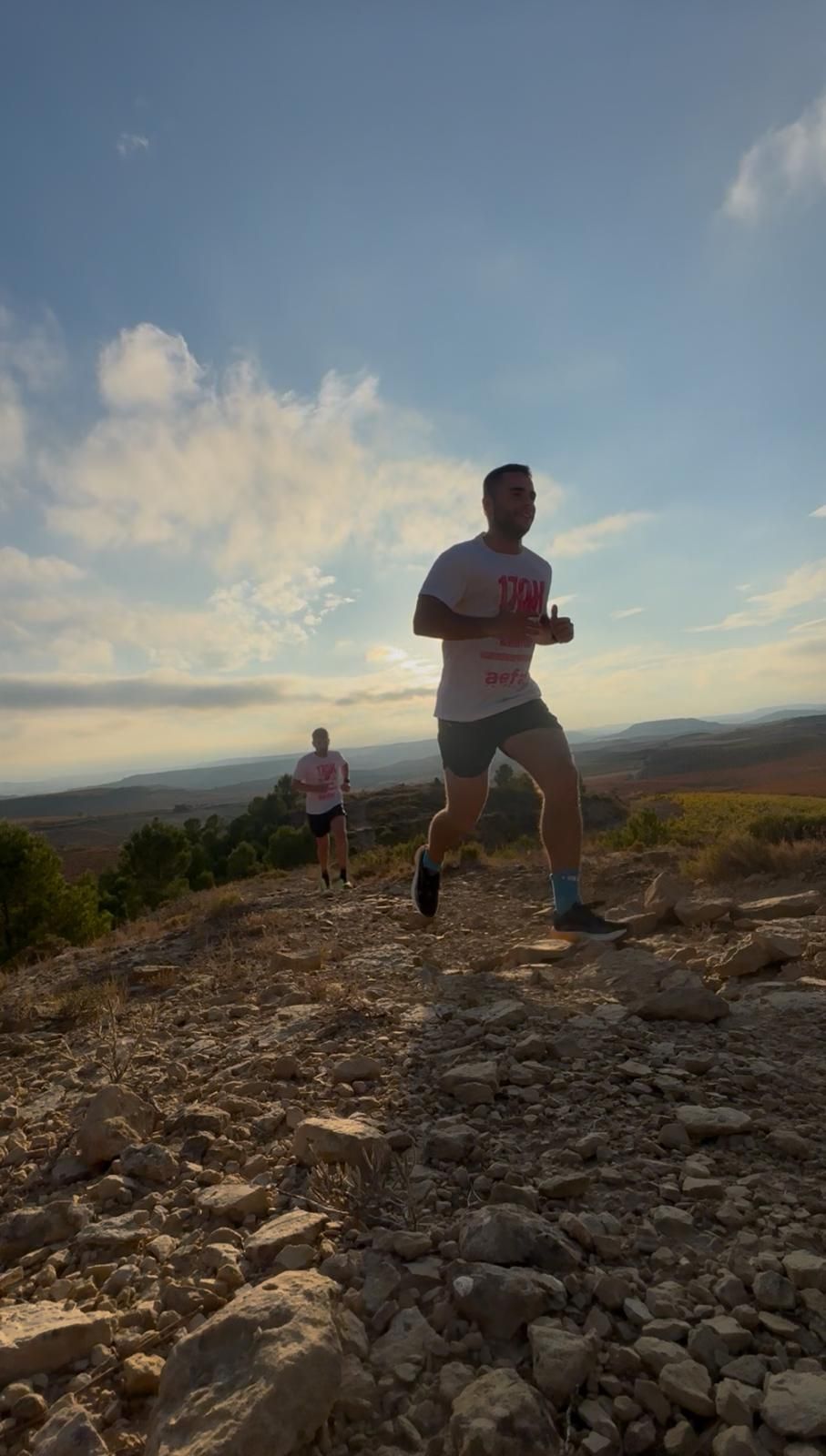 Izan y Jon Ander, dos jóvenes de Oion.
