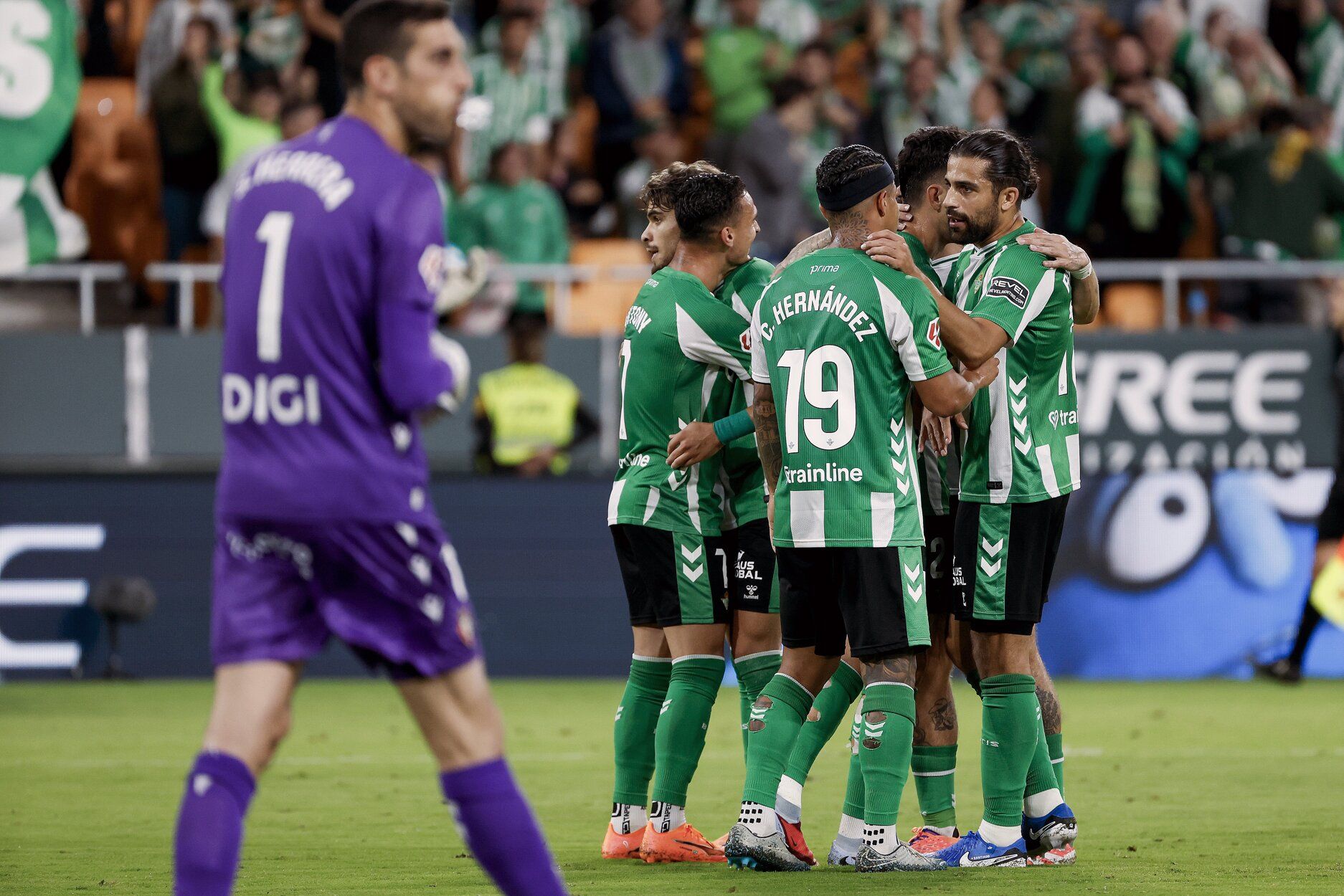 Fotos del partido entre Betis y Osasuna