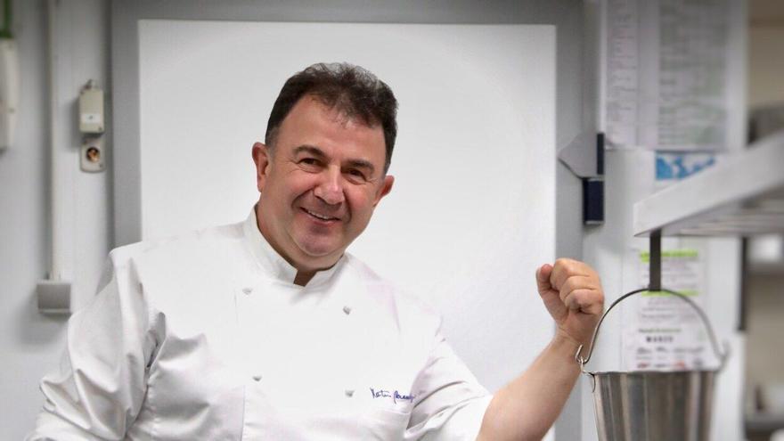 Martín Berasategui, 50 años entre fogones