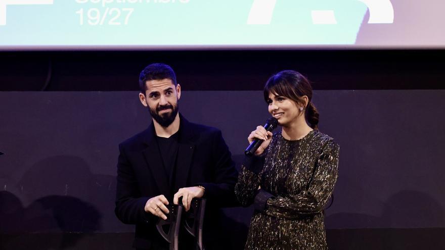Sara Sálamo filma a Isco en su estreno como directora