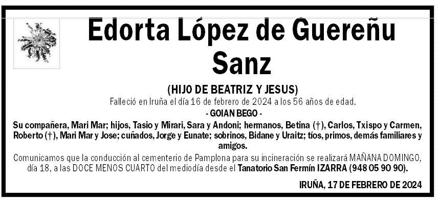 Edorta López de Guereñu Sanz