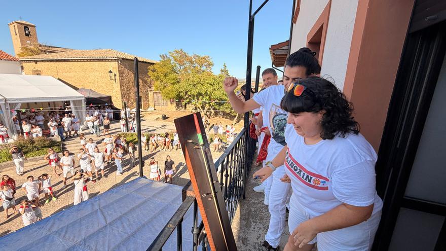 Chupinazo ‘gigante’ en Garinoain