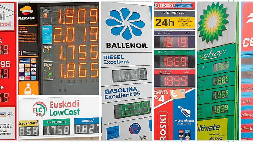 El diésel rompe la barrera del miedo en Bizkaia: los dos euros por litro ya son una realidad