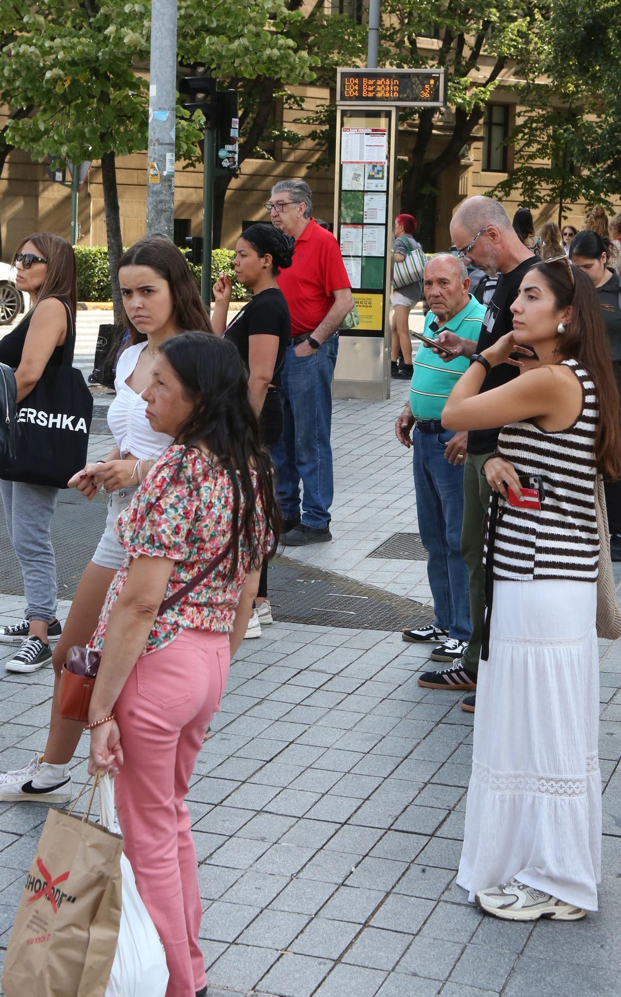 Primera jornada de la huelga indefinida en julio en el servicio de villavesas