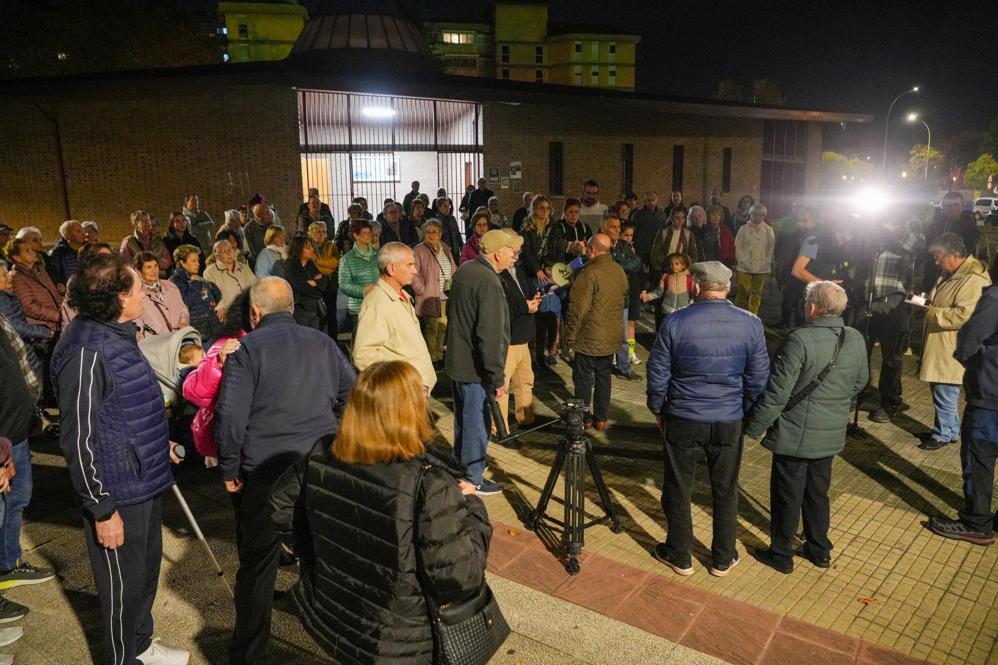 En imágenes: Sansomendi sale a la calle ante el último atropello mortal