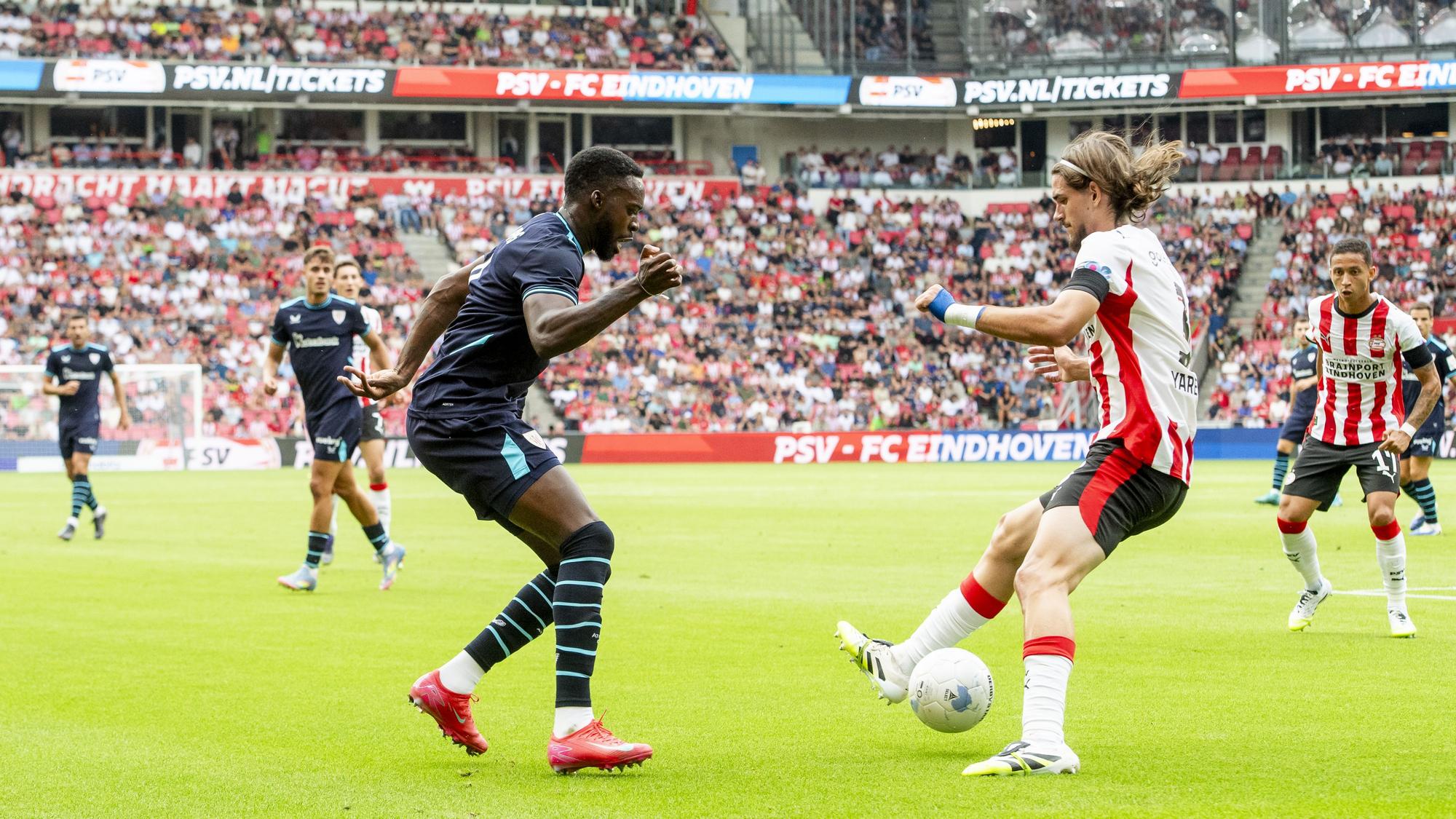El PSV-Athletic, en imágenes