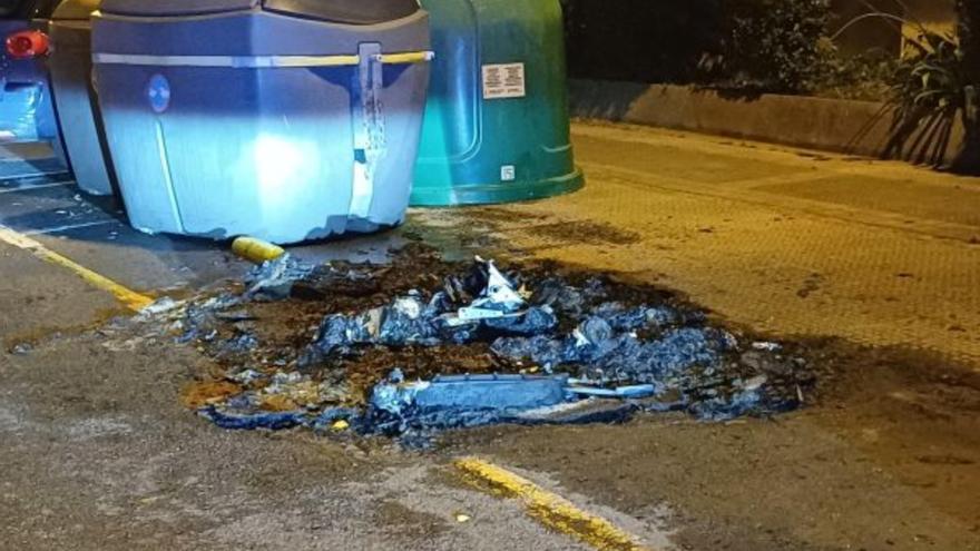 Detienen por segunda vez en una semana al pirómano de Getxo tras quemar dos vehículos y un contenedor