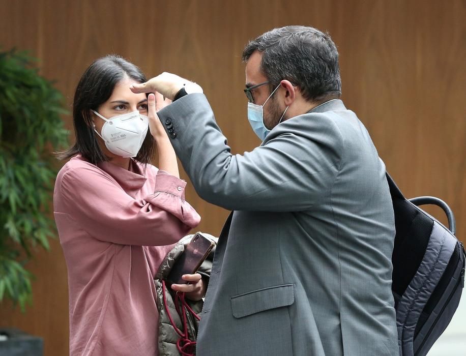 Pleno del Parlamento de Navarra sobre el Covid-19