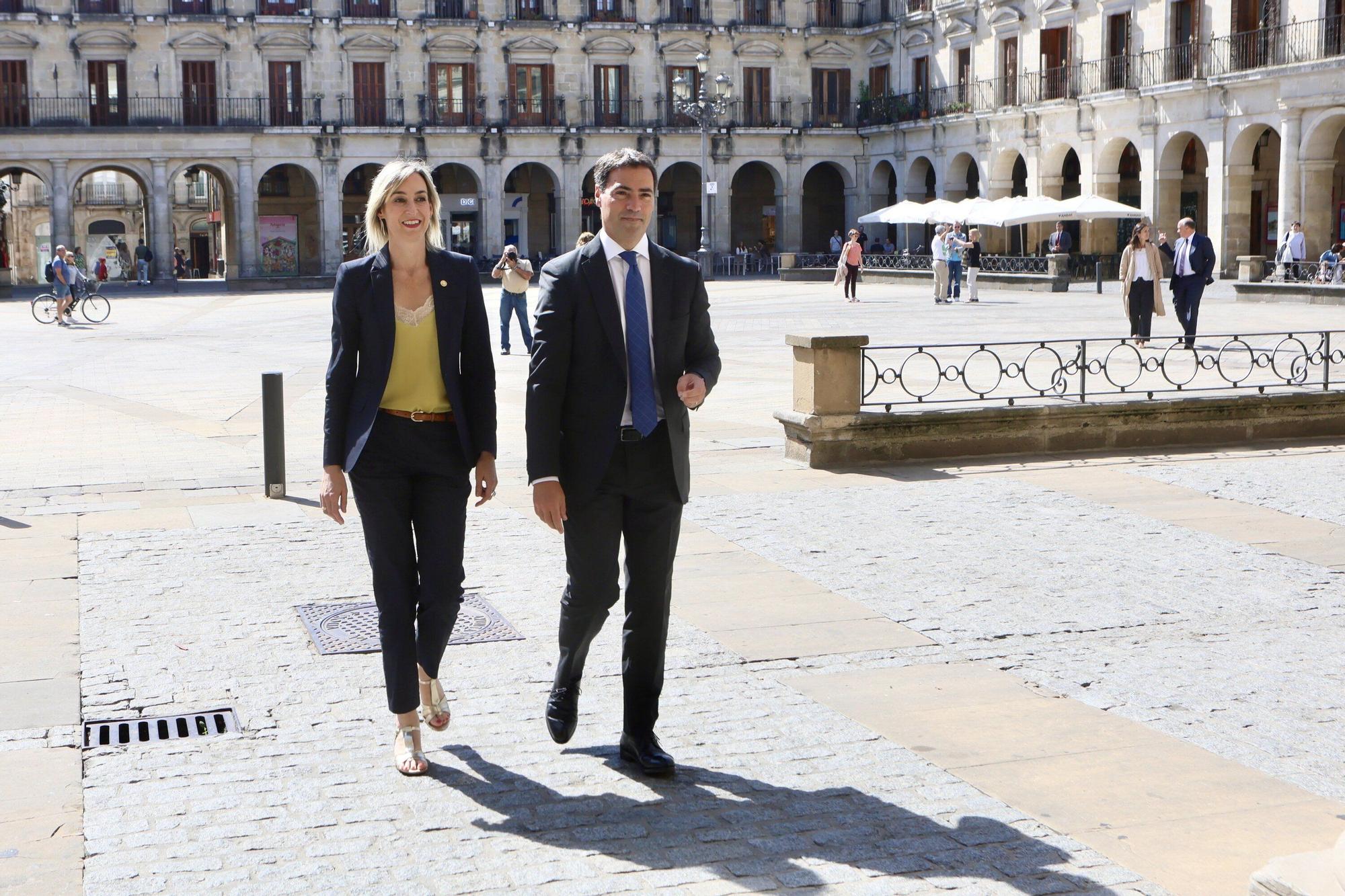 En imágenes: Vitoria y Lakua sellan el nuevo canon de capitalidad