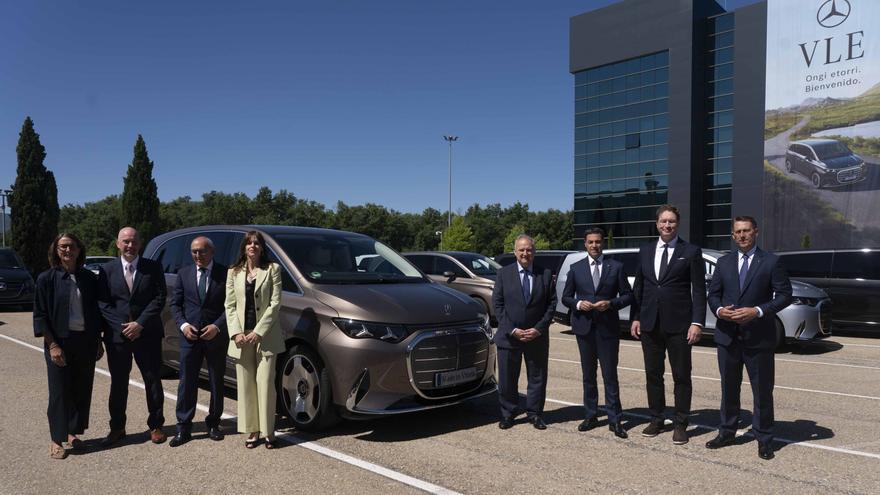 Mercedes abre una nueva era en Gasteiz con la fabricación en serie del VLE