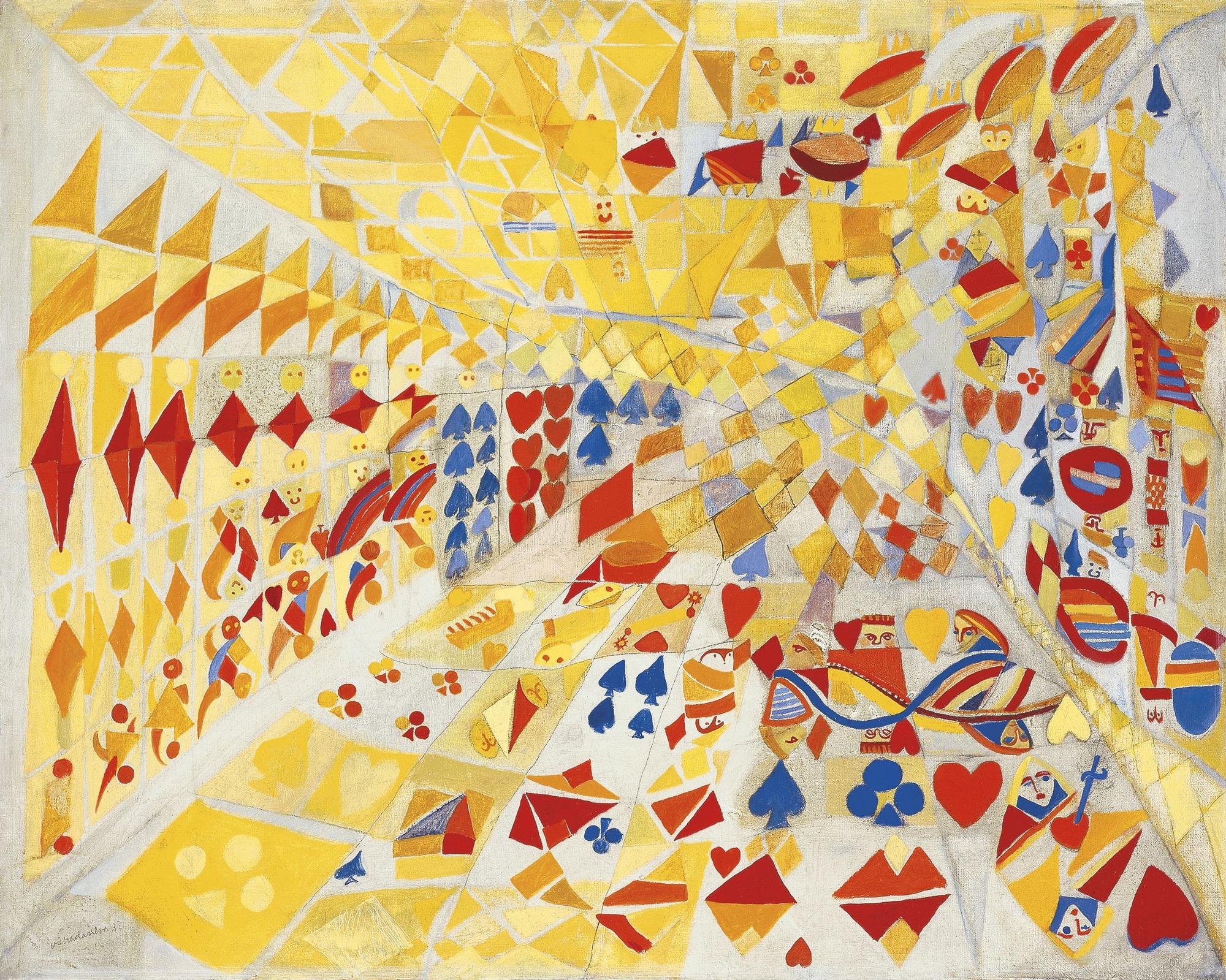 ‘Juego de naipes’ (1937).